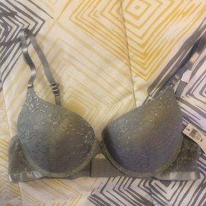 Bra grey with lace NWT